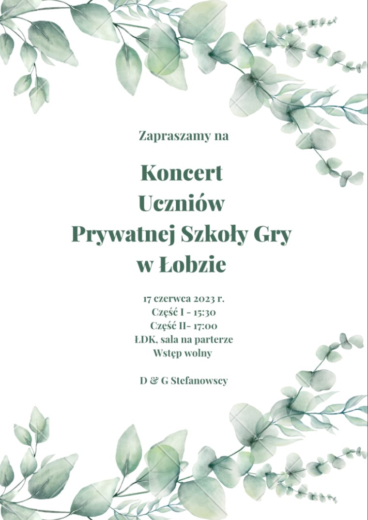 Koncert Uczniów 2023